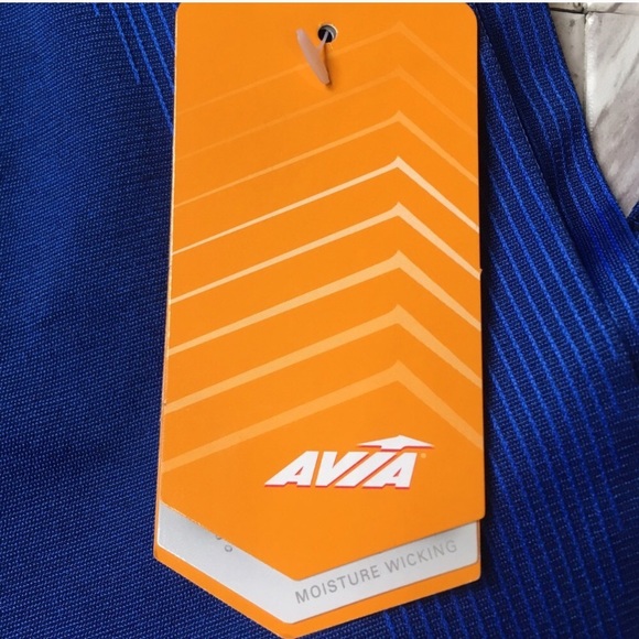 Avia | Blue Workout Capris - Picture 3 of 7